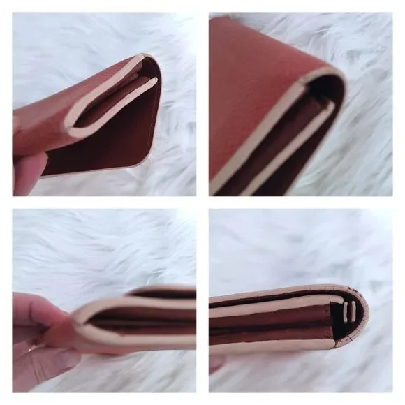 Chloe snake embossed leather flap long wallet w/dusty EUC - Picture 11 of 11